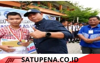 Bupati Tapanuli Utara menghadiri penutupan Olimpiade Sains Kelas Unggulan (OSKU) Jenjang SMP Kabupaten Tapanuli Utara Tahun 2026 di SMP Swasta Santa Maria Tarutung, Sabtu (19/9/2026). 