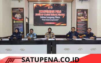 Satu Bulan, Polres Lampung Utara Berhasil Ungkap 154 Perkara