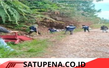 Karang Taruna Bersama Warga Desa Sigulok Mengadakan Gotong royong Untuk Sambut HUT RI Ke 81. 