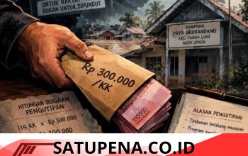 Dugaan Pungli Bantuan Isi Hunian Rp 300 Ribu di Paya Beurandang Disorot, Geuchik Sebut Sumbangan Hasil Rapat