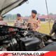 Wakil Komandan Batalyon B Pelopor Kompol Ojang, S.Sos., M.M. Pimpin Pemeriksaan Kendaraan Dinas di Mako Batalyon B Pelopor