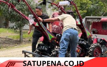 ‎Kembali Perkuat Petani Abdya, Jamaluddin Idham Salurkan Handtraktor untuk Lima Kelompok Tani