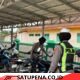 Polwan Polres Lampung Utara Amankan Masjid Saat Sholat Jumat