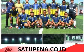 HUT KORPRI ke-55, Tim Diskomdigpus Siap Rebut Tiket Final Minisoccer