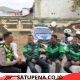 Rangkul Pengemudi Ojol, Satlantas Polres Lampung Utara Jaga Kenyamanan Jalan Raya