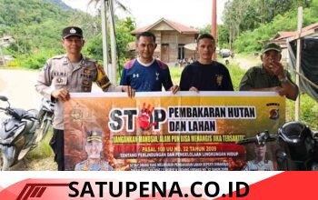 Polisi Bersama Masyarakat, Polres Aceh Tengah Intensifkan Patroli Cegah Karhutla dan Pencemaran Udara