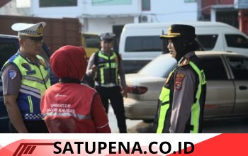 Antisipasi Penyimpangan, Kapolres Lampung Utara Sidak Penyaluran BBM Subsidi di SPBU Tugu Payan Mas
