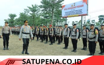 Amankan Pilkatiyuh Serentak 2026, Polres Tubaba Terjunkan 128 Personel dan Brimob