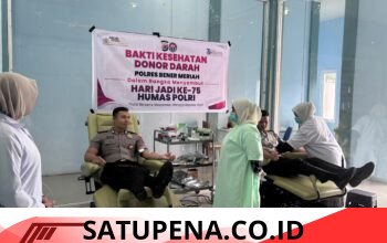 Sambut HUT Humas Polri ke-75, Polres Bener Meriah Gelar Donor Darah, Libatkan 30 Peserta