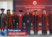 Tantimin Sukses Raih Gelar Doktor Ilmu Hukum UPH dengan Predikat Magna Cum Laude