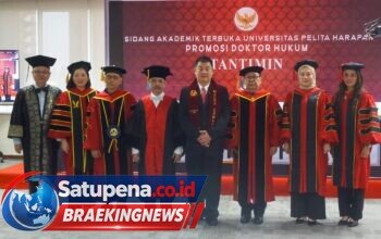 Tantimin Sukses Raih Gelar Doktor Ilmu Hukum UPH dengan Predikat Magna Cum Laude