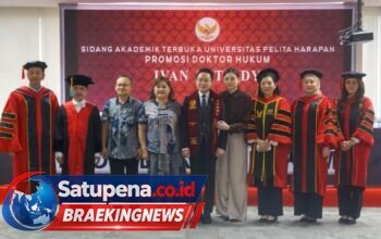 Ivan Setiady Raih Gelar Doktor Ilmu Hukum UPH dengan Predikat Summa Cum Laude