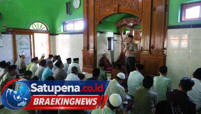 Wujudkan Polisi Bersama Masyarakat, Kapolres Jombang Gelar Sholat Jumat Keliling