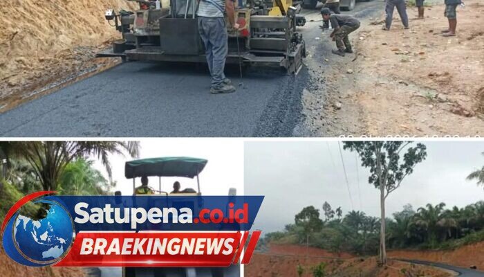 PEMKAB TAPUT AKSELERASI REKONSTRUKSI JALAN HAJORAN – BATAS TAPTENG