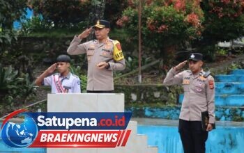 Kapolres Bener Meriah Pimpin Upacara di SMK Negeri 4, Ajak Pelajar Bijak Bermedia Sosial