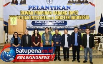 DPC PIKI Samosir Dilantik, Bupati Vandiko Ajak Perkuat Sinergi dan Jaga Karakter Kekristenan