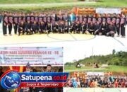 Bupati Taput Pimpin Upacara Hari Sumpah Pemuda ke-98 di Menara Pandang Salib Kasih‎