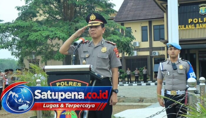 Polres Tulang Bawang Barat Gelar Upacara Peringatan Hari Sumpah Pemuda ke-98 Tahun 2026