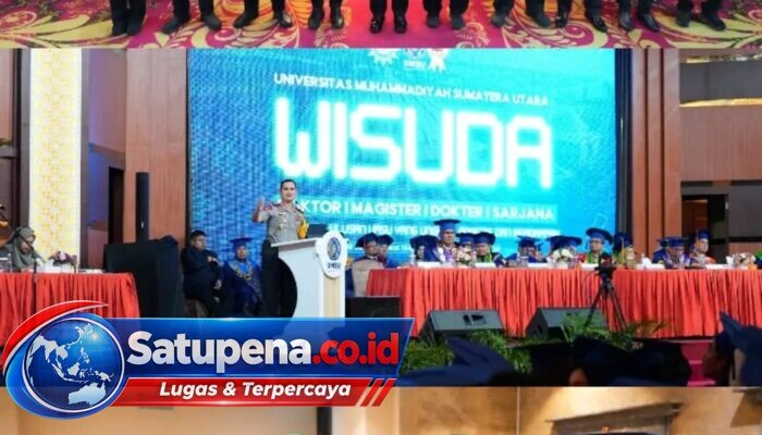 Kapolda Sumut Ajak Wisudawan UMSU Jaga Persatuan dan Semangat Nasionalisme 