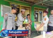 Wujud Polri Peduli, Polres Lampung Utara Sambangi dan Bantu Warga yang Membutuhkan