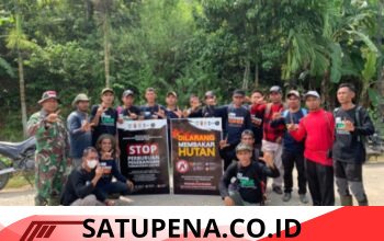 Patroli Gabungan Jaga Kelestarian Hutan Desa Kampung Linge