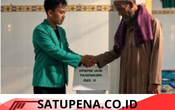 PPKPM Gelombang 2 IAIN Takengon Serahkan Dua Kotak Amal kepada Masjid Baitul Hamdi Desa Pantan Nangka